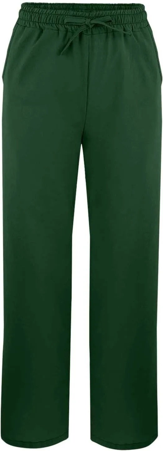 Summer Pants for Women 2025 Vacation Casual Loose High Elastic Waist Lightweight Beach Travel Cotton Linen Pants