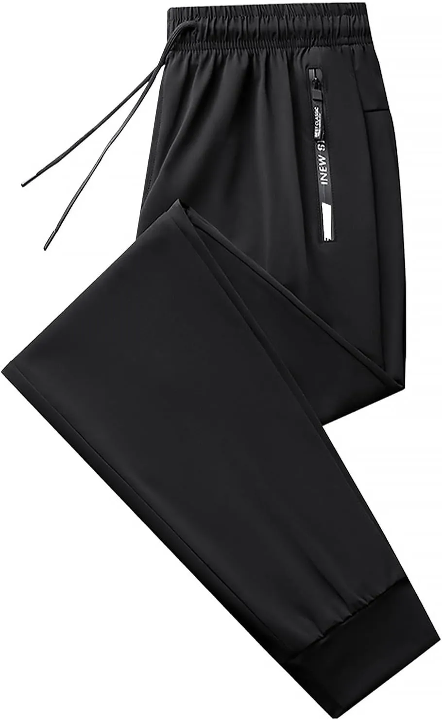 Sweatpant for Women Drawstring Elastic Waist Summer Jogger Pants Cinch Bottom Ice Silk High Waisted Athletic Trousers