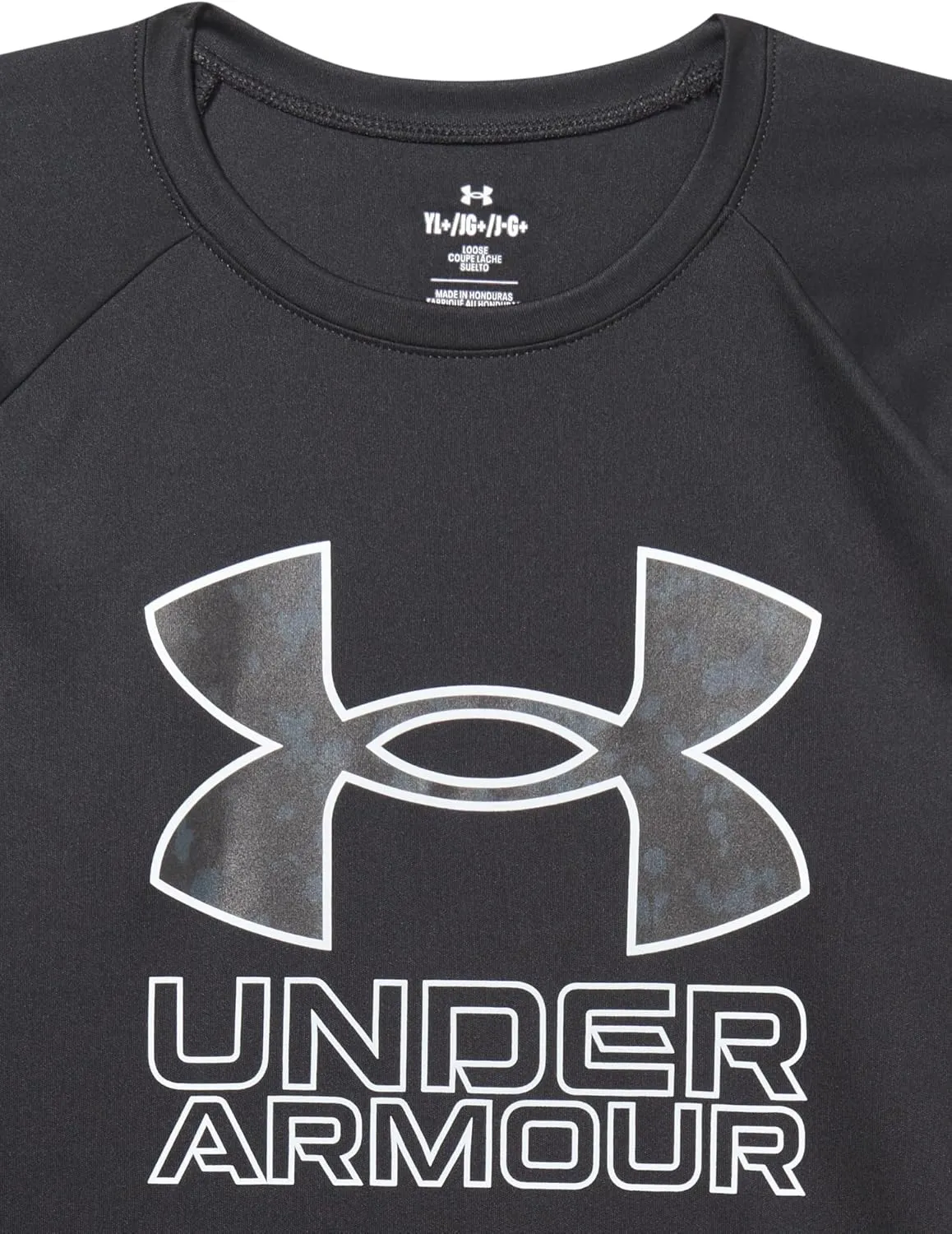Under Armour Boys' Tech Big Logo Short Sleeve T Shirt Plus