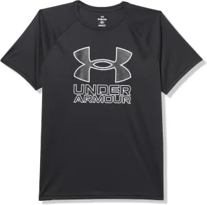 Under Armour Boys' Tech Big Logo Short Sleeve T Shirt Plus
