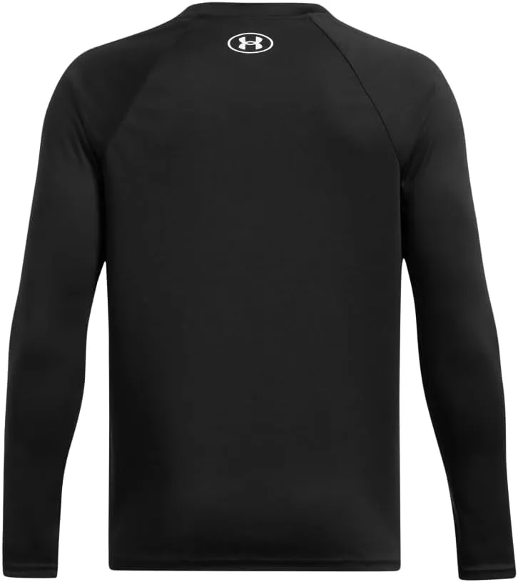 Under Armour Boys' Tech Hybrid Print Fill Long Sleeve
