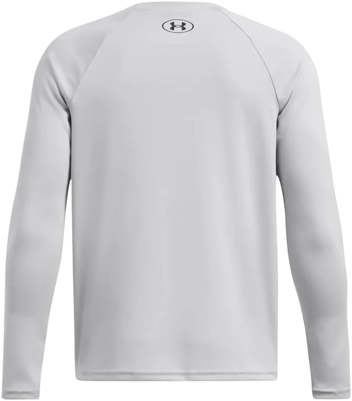 Under Armour Boys' Tech Hybrid Print Fill Long Sleeve