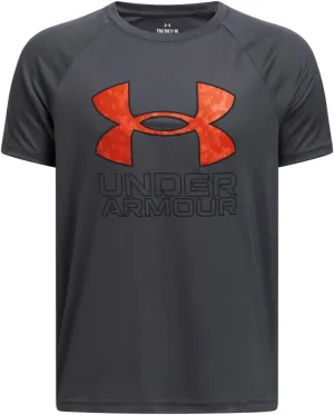 Under Armour Boys' Tech Hybrid Print Short Sleeve T Shirt