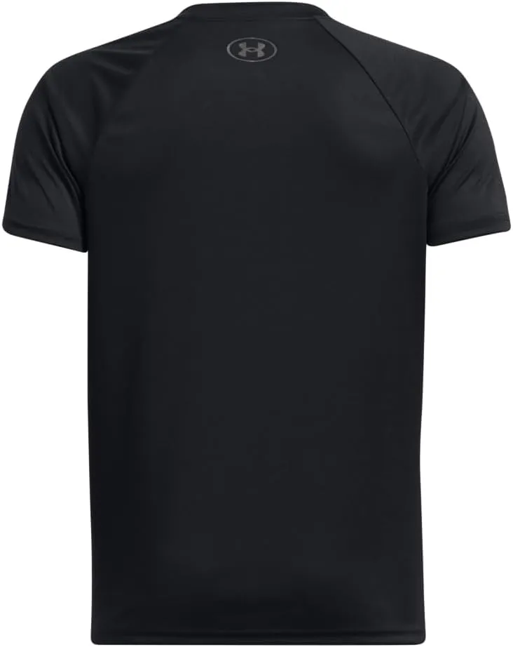 Under Armour Boys' Tech Hybrid Print Short Sleeve T Shirt