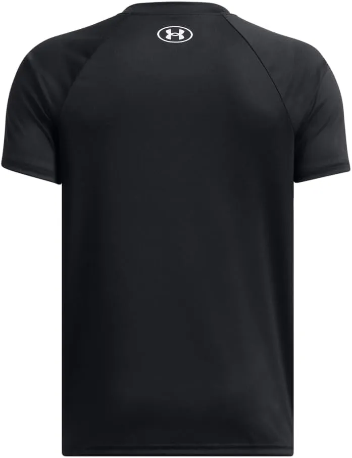 Under Armour Boys' Tech Hybrid Print Short Sleeve T Shirt