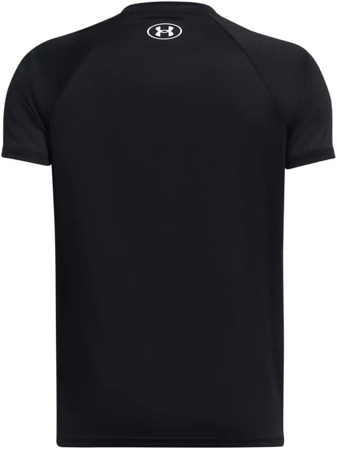 Under Armour Boys' Tech Hybrid Printed Fill Short-Sleeve T-Shirt
