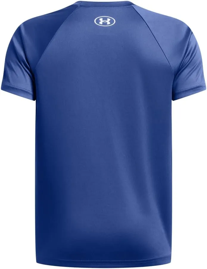 Under Armour Boys' Tech Split Wordmark Short Sleeve T Shirt