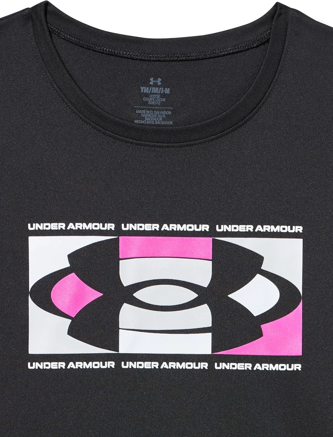 Under Armour Girls' Tech Big Logo Short Sleeve T Shirt