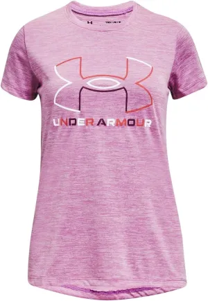 Under Armour Girls' Tech Big Logo Twist Short Sleeve T-Shirt