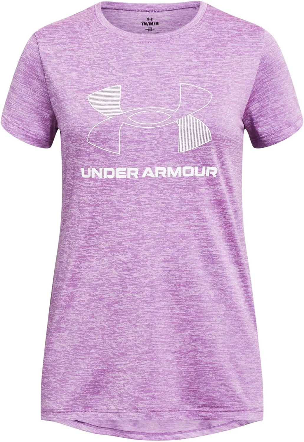 Under Armour Girls' Tech Big Logo Twist Short Sleeve T Shirt