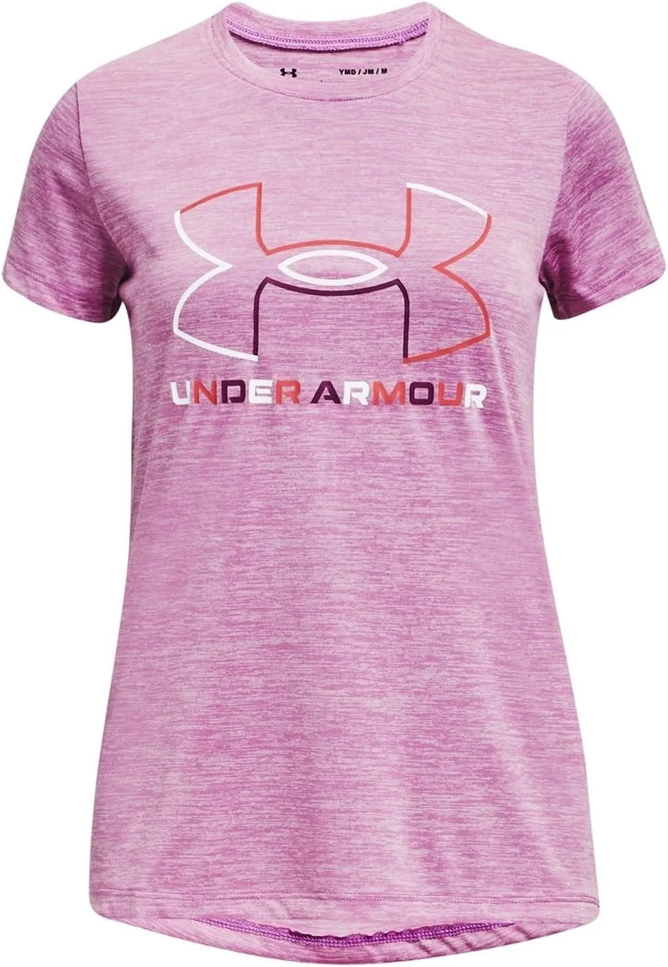 Under Armour Girls' Tech Big Logo Twist Short Sleeve T-Shirt