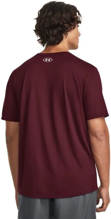 Under Armour Men's Team Tech Loose Cardinal Short Sleeve Shirt