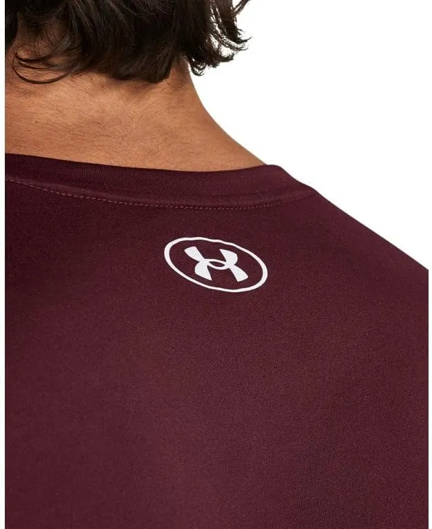 Under Armour Men's Team Tech Loose Cardinal Short Sleeve Shirt