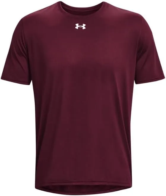 Under Armour Men's Team Tech Loose Cardinal Short Sleeve Shirt