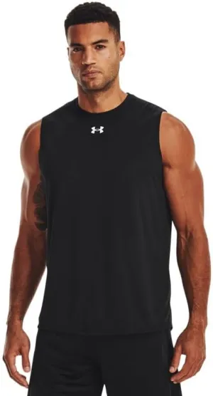 Under Armour Men's Team Tech Slvls Loose Grey Short Sleeve Shirt