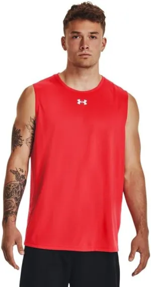 Under Armour Men's Team Tech Slvls Loose Grey Short Sleeve Shirt
