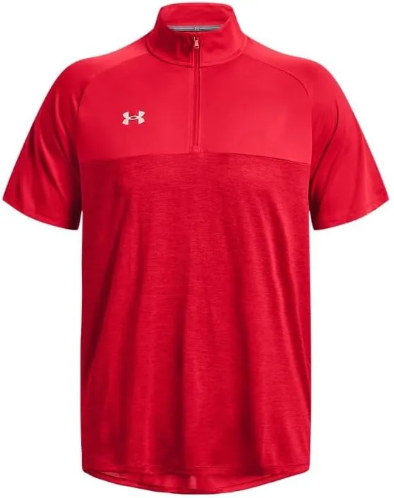 Under Armour Men's UA Locker Short Sleeve 1 4 Zip Shirt