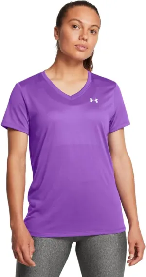Under Armour Women's Tech Short Sleeve V Neck