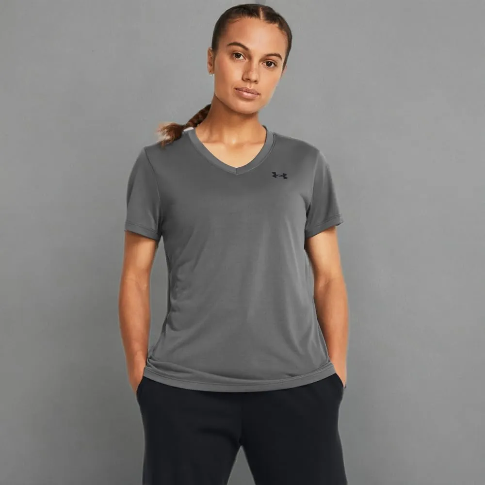 Under Armour Women's Tech Short Sleeve V Neck