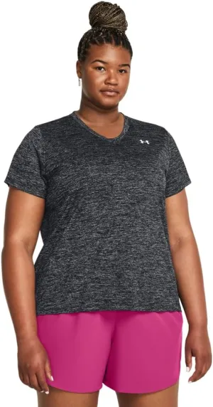 Under Armour Women's Tech Twist Short Sleeve V Neck