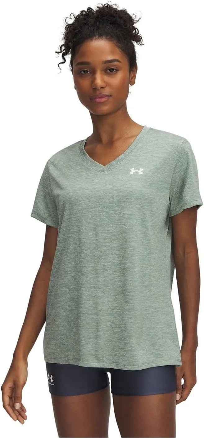 Under Armour Women's Tech Twist Short Sleeve V Neck