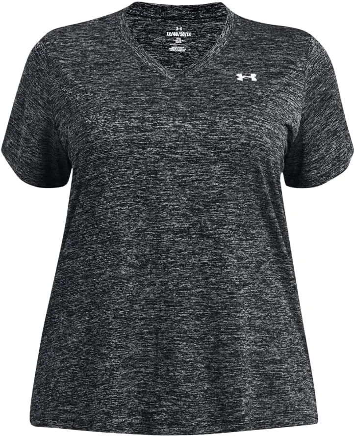 Under Armour Women's Tech Twist Short Sleeve V Neck