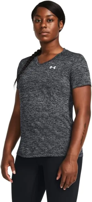 Under Armour Women's Tech Twist Short Sleeve V Neck