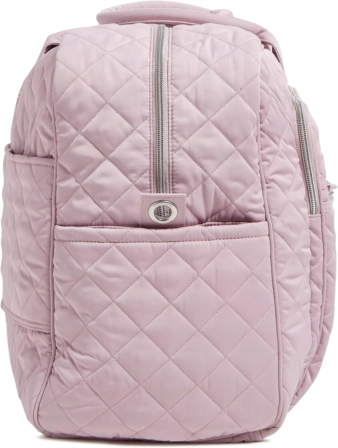Vera Bradley Performance Twill Grand Weekender Travel Bag, Hydrangea Pink