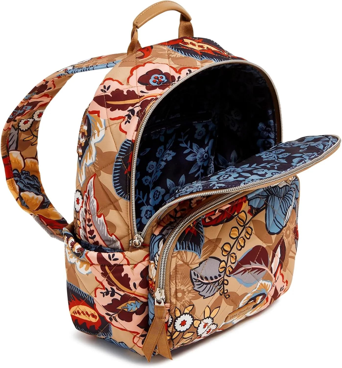 Vera Bradley Performance Twill Small Backpack, Botanical Beauty