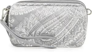 Vera Bradley Women's Performance Twill All in One Crossbody Purse with RFID Protection
