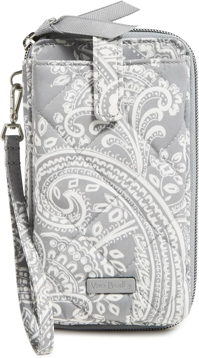 Vera Bradley Women's Performance Twill Large Smartphone Wristlet with RFID Protection