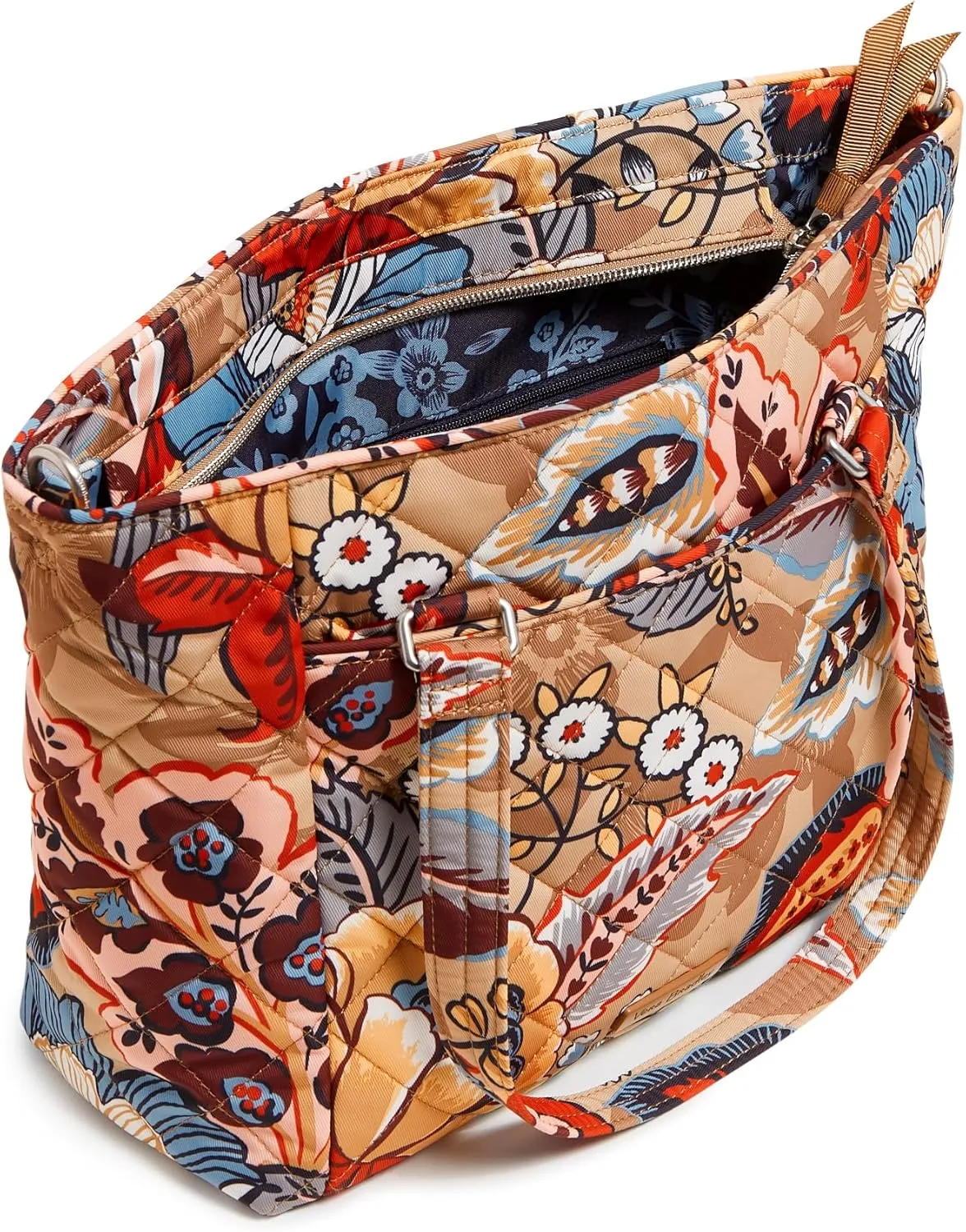 Vera Bradley Women's Performance Twill Multi-Strap Shoulder Satchel Purse