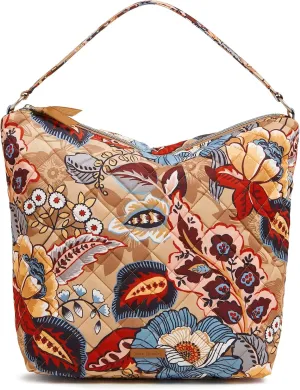 Vera Bradley Women's Performance Twill Oversized Hobo Shoulder Bag