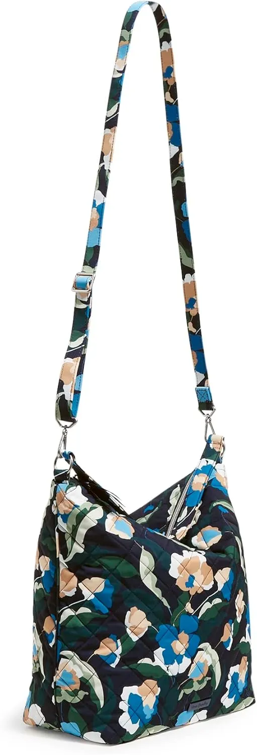 Vera Bradley Women's Performance Twill Oversized Hobo Shoulder Bag