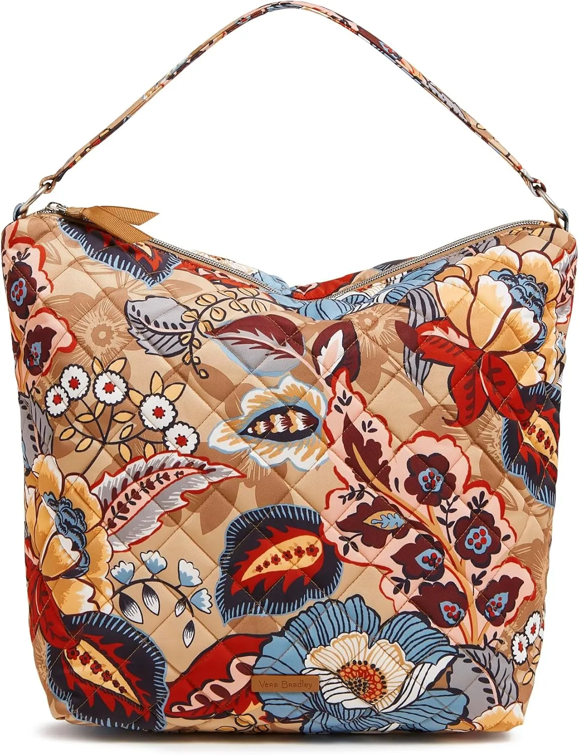 Vera Bradley Women's Performance Twill Oversized Hobo Shoulder Bag