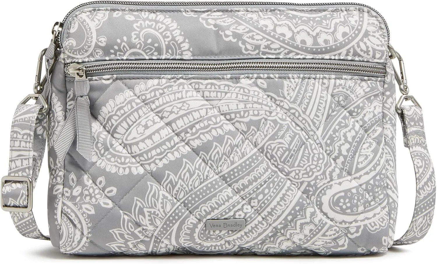 Vera Bradley Women's Performance Twill Triple Compartment Crossbody Purse