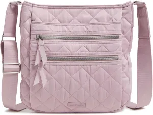 Vera Bradley Women's Performance Twill Triple Zip Hipster Crossbody Purse
