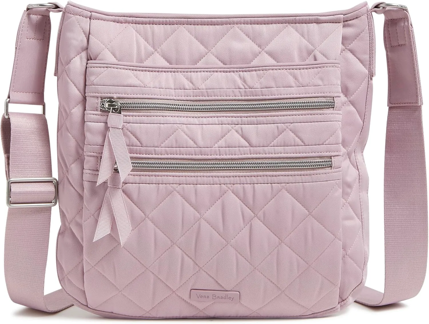 Vera Bradley Women's Performance Twill Triple Zip Hipster Crossbody Purse