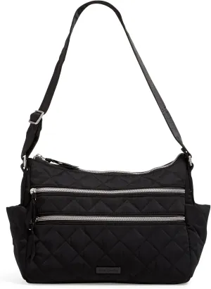 Vera Bradley Women's Performance Twill Triple Zip Shoulder Satchel Purse