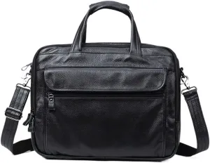 Vintage Crossbody Shoulder Bag Men's Briefcase Business Bag Computer Handbag