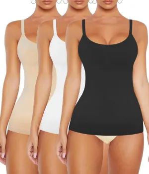 VVX Womens Shapewear for Women Tummy Control Tank Top Body Shaper Seamless Compression Camisole Tops