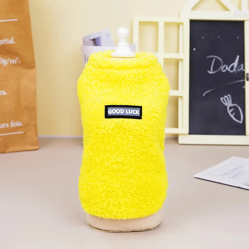 Warm Small Dog Clothes Soft Fleece Cat Dogs Clothing Pet Puppy Winter Vest Costume For Small Medium Dog Cats Chihuahua Yorkie