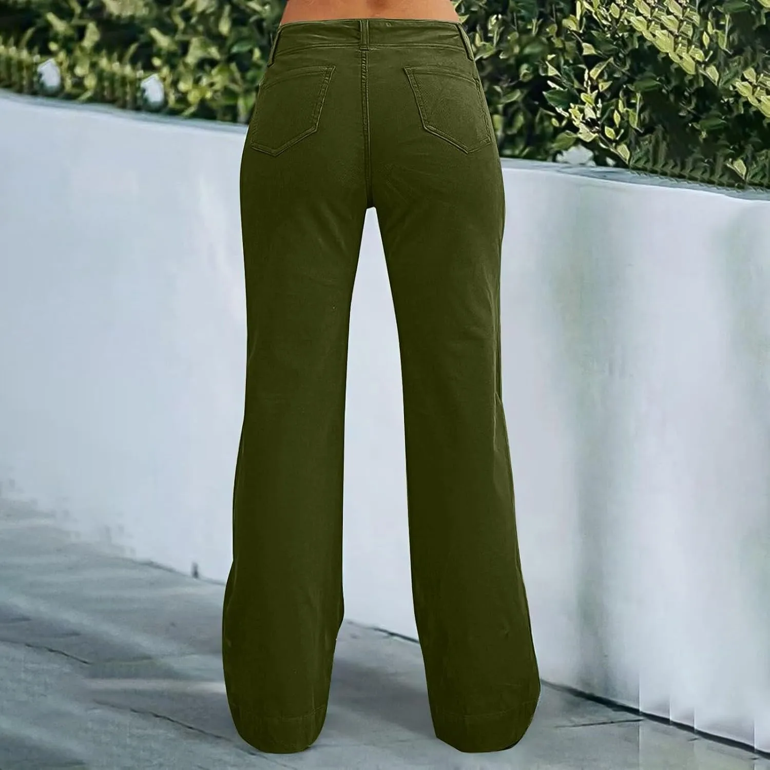 Wide Leg Pants for Women, Wide Leg Straight Oversized Pants High Waisted