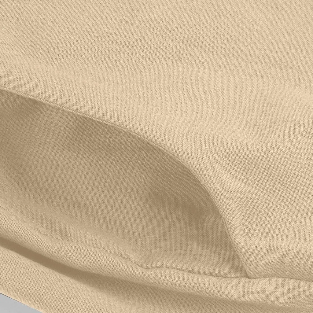 Womens Cotton Linen Wide Leg Pants Dressy Casual Summer Elastic Waist Lounge Trousers Trendy Beach Vacation Outfits