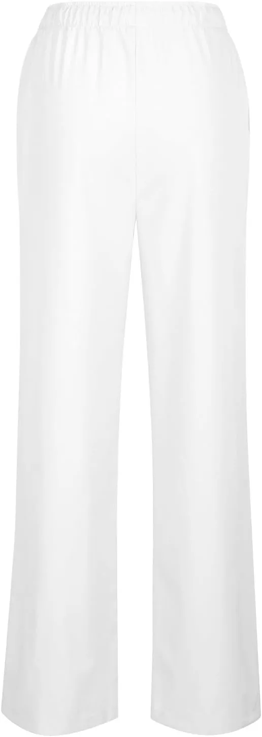 Women's Pants, Straight Leg Wide High Waisted Cotton Linen Pants Summmer Oversized